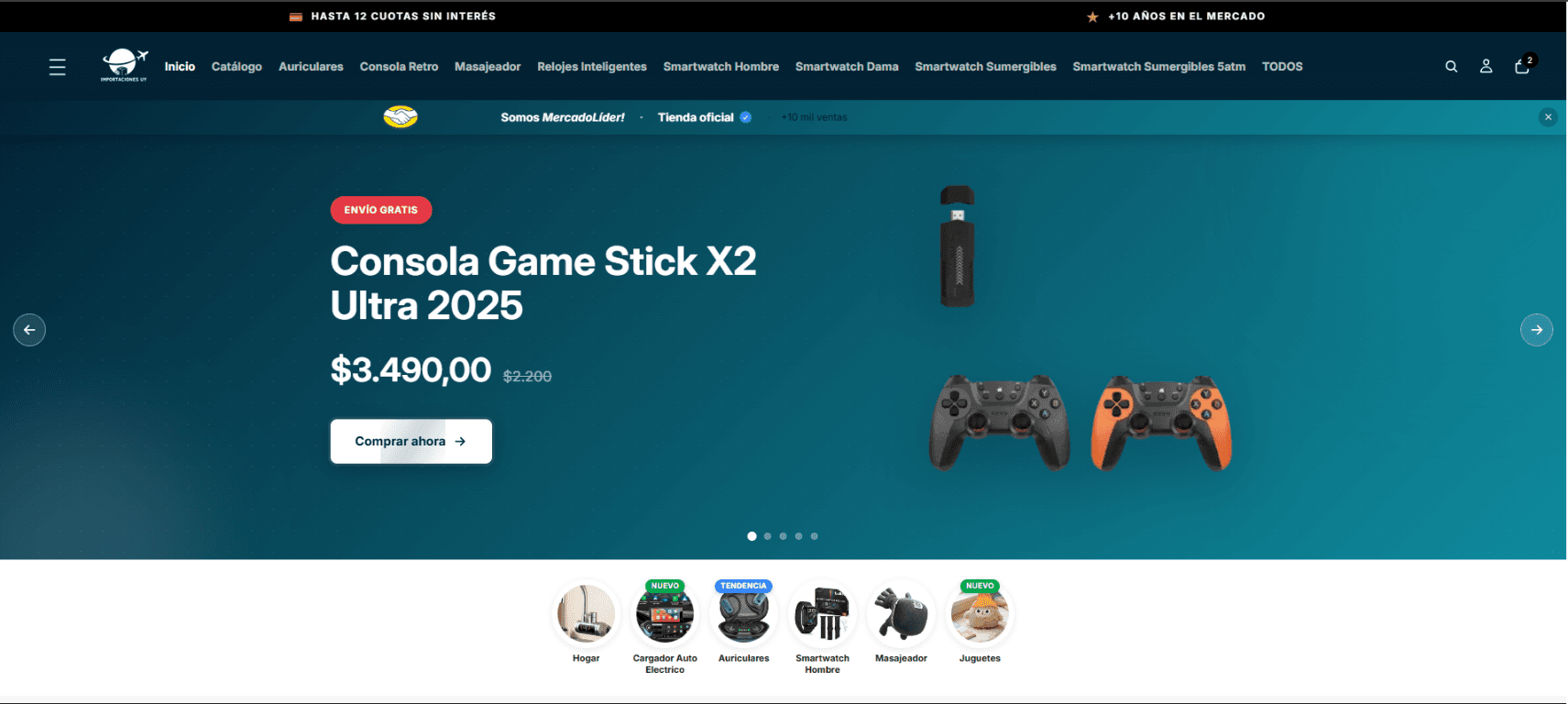 Tienda online Importaciones Uy